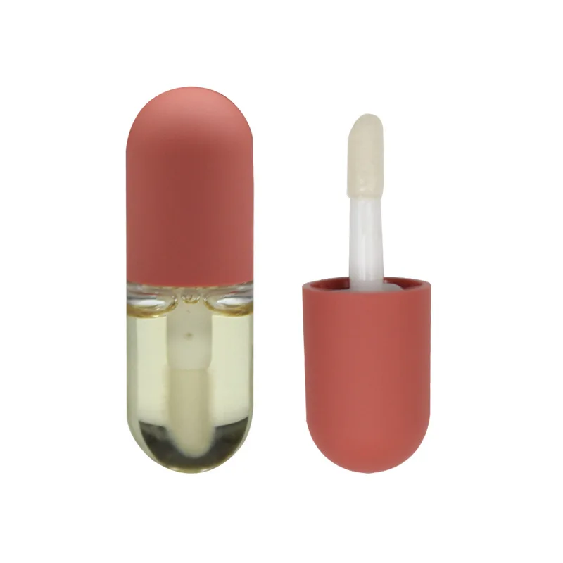 Natural Lip Gloss Essential Oil Bulk Mini Bottle Liquid Lip Oil No Label