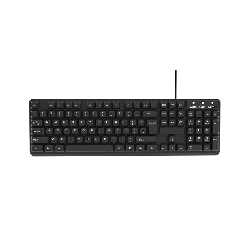Wholesale Best Cheap Ergonomic Multi Language Layout USB Wired Office Keyboard For Computer Laptop
