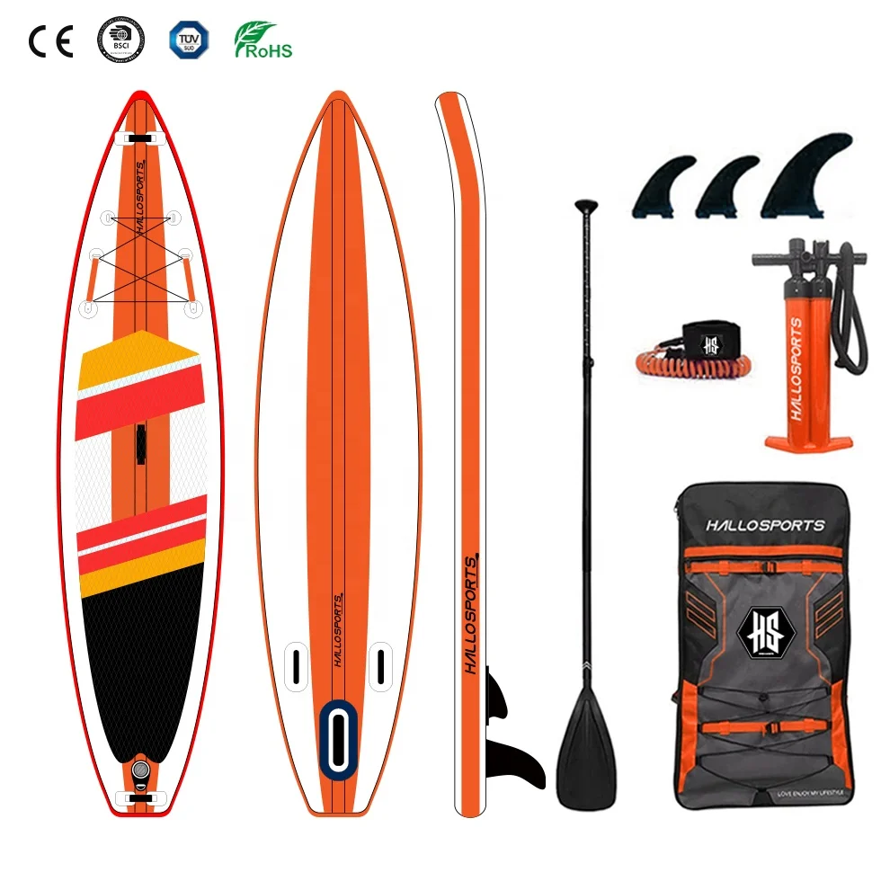Hallosports 082 premium yoga stand up paddle board sup board paddle board for surfing