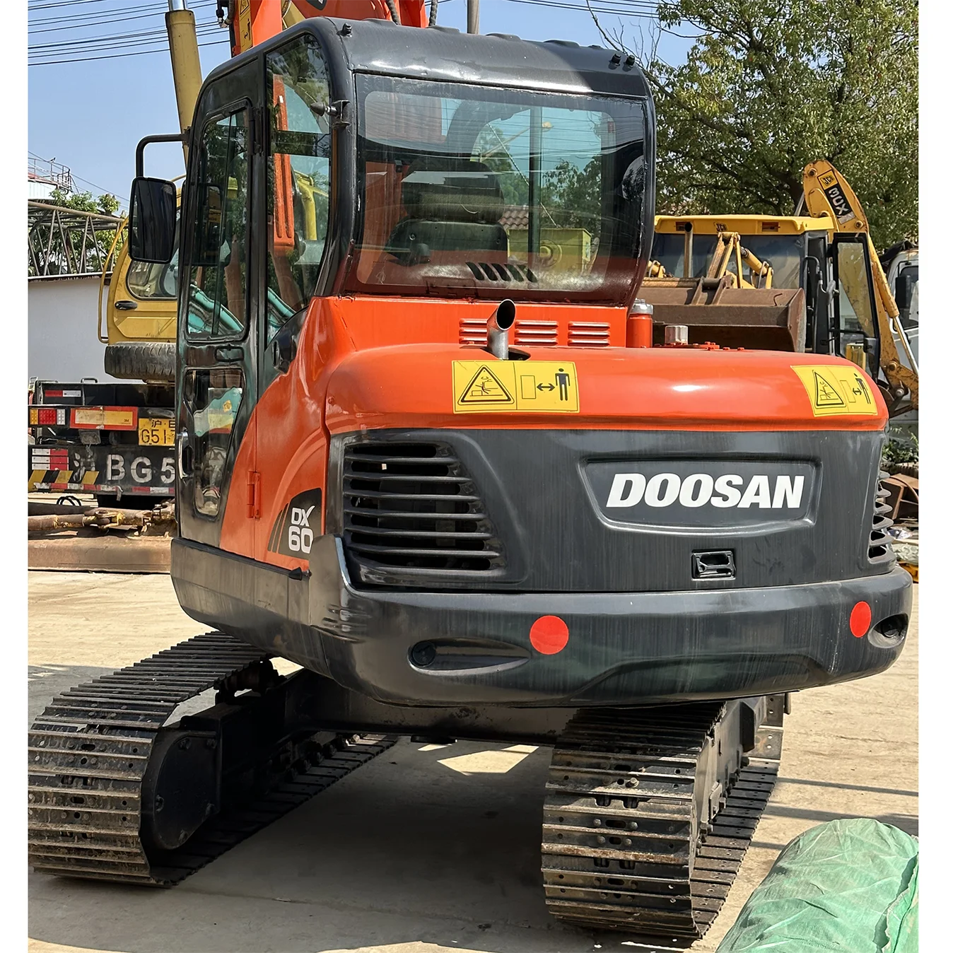 Оригинальный Японский мини Шанхайский экскаватор Doosan DX60 95% Новый Низкая цена Высокое качество продажи DX-60 60