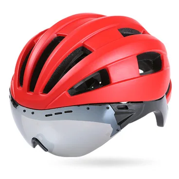 Fast Delivery Bike Cycling Helmet Colorful Adult Mtb Mountain Bike Downhill Helmet For Bicycle Helmet Adjustable With Goggles