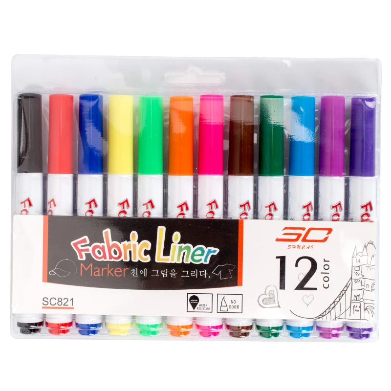 Fabric Marker Pen Alcohol Professional Cheap Base Dry Erasable Marker