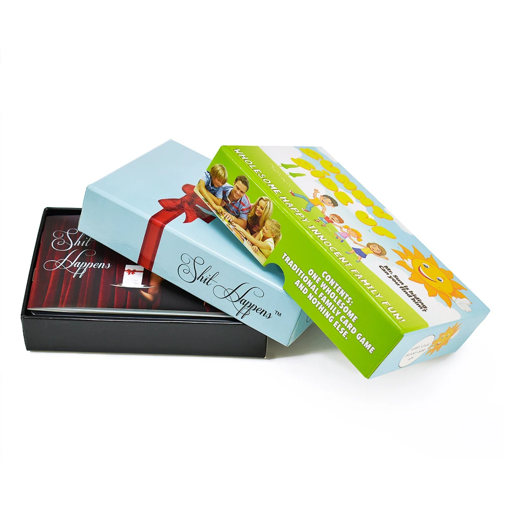 Hot Sale Quality Printing Manufacturer Custom Table Playing Cards Family Card Game For Family Party