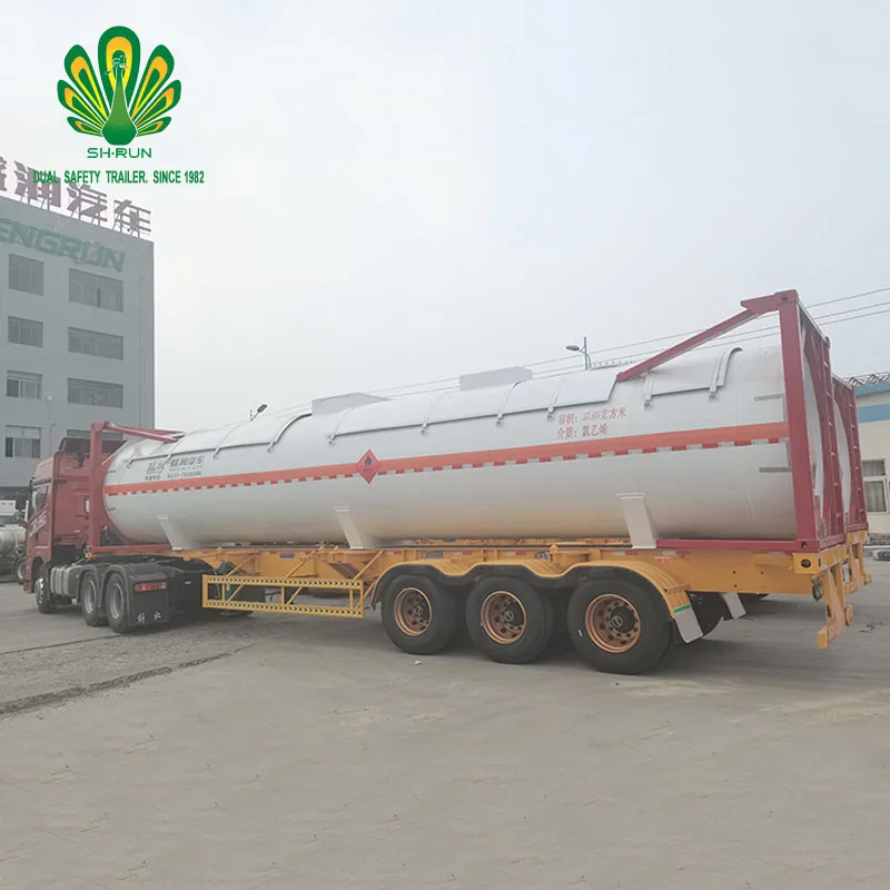 Shengrun Brand ISO T50/T75/T11/T14 Stainless Steel Water Tank Container