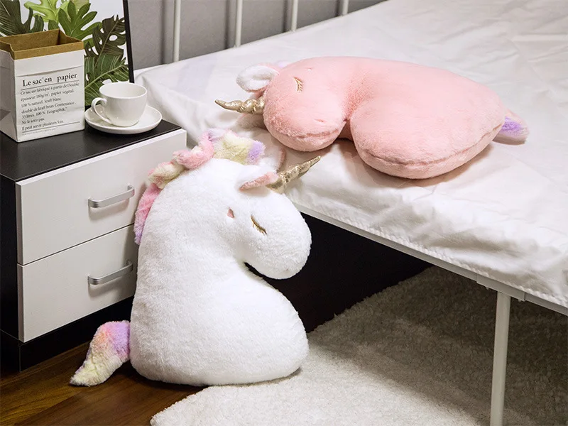 Lovely Cute Unicorn Doll Creative New Stuffed Plush Toys Sleeping Pillow Pony Dolls Gifts