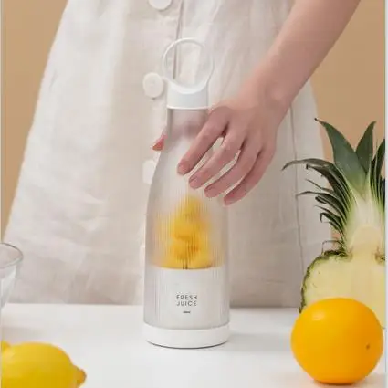 Dropshipping Amazon 350/450Ml Wireless Usb mini Juicer Cup Juice Blender Portable mini Blender for Fruit Mixer Smoothie