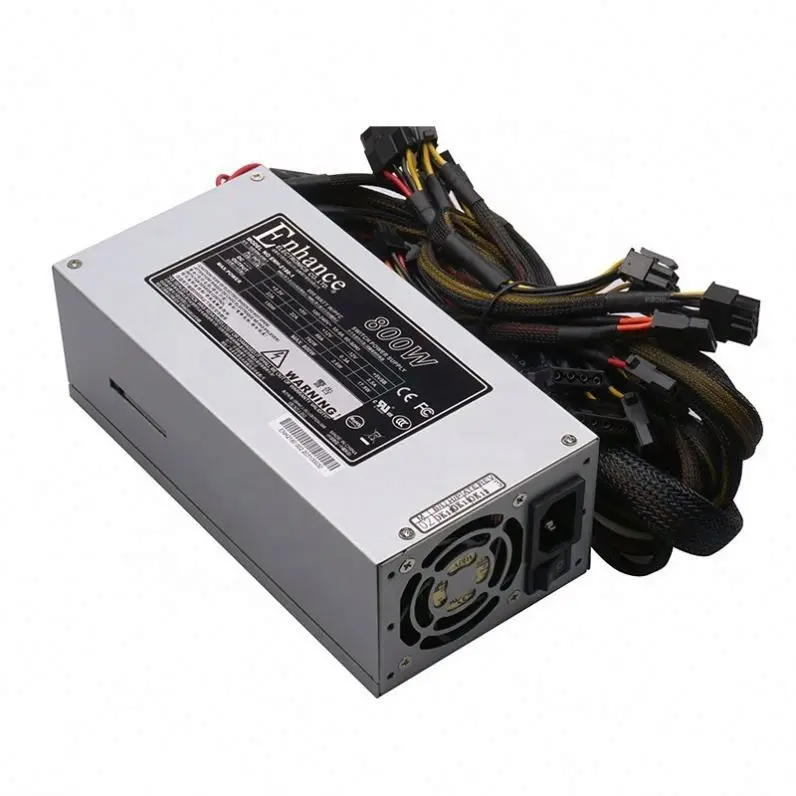 Dekair Enhance 2u 500w 600w 800w Industrial control server chassis rack mountable computer host CPU power supply