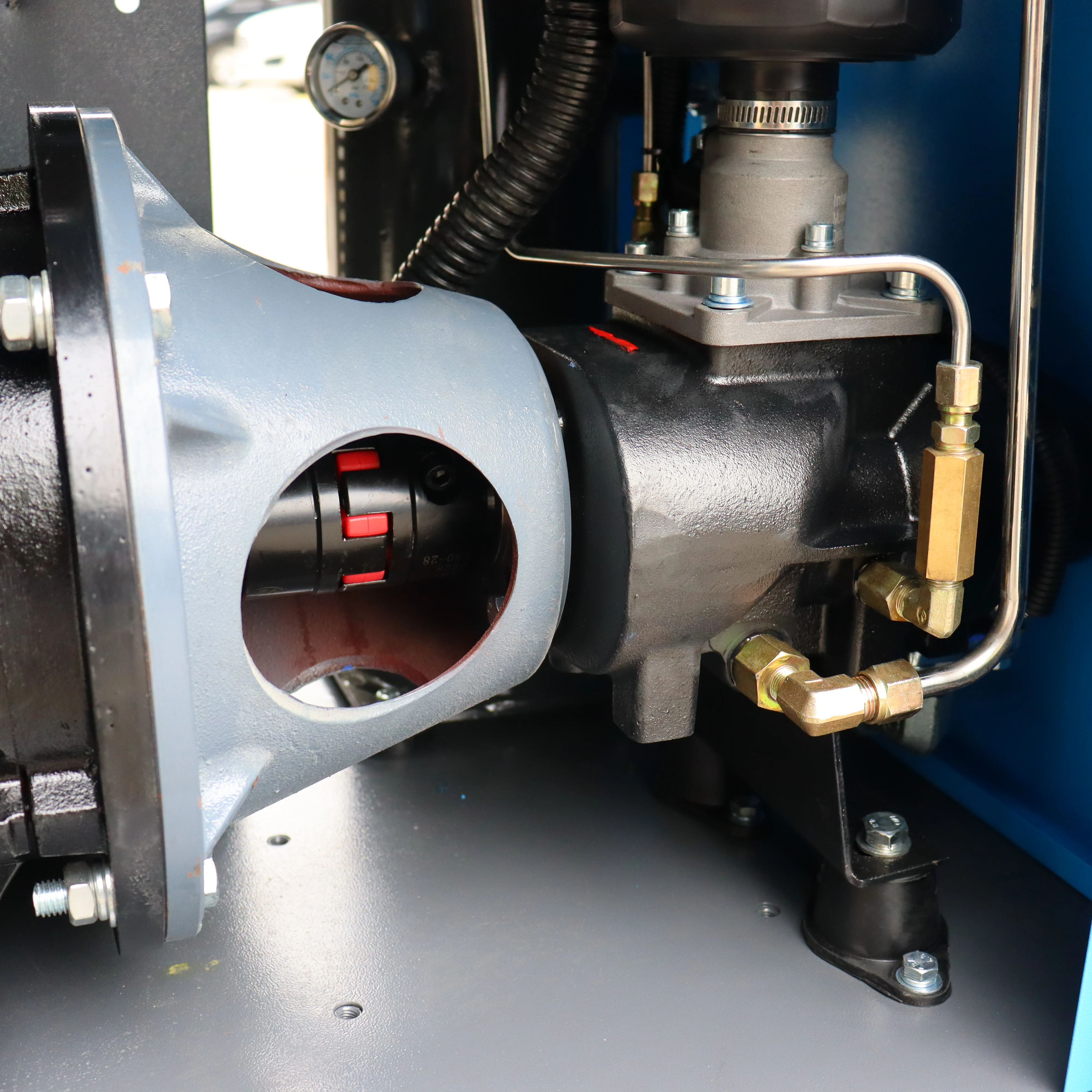 Permanent Magnet Vsd Variable Speed Energy Saving Low Noise Silent 22kw ip54  Rotary Screw Air Compressor