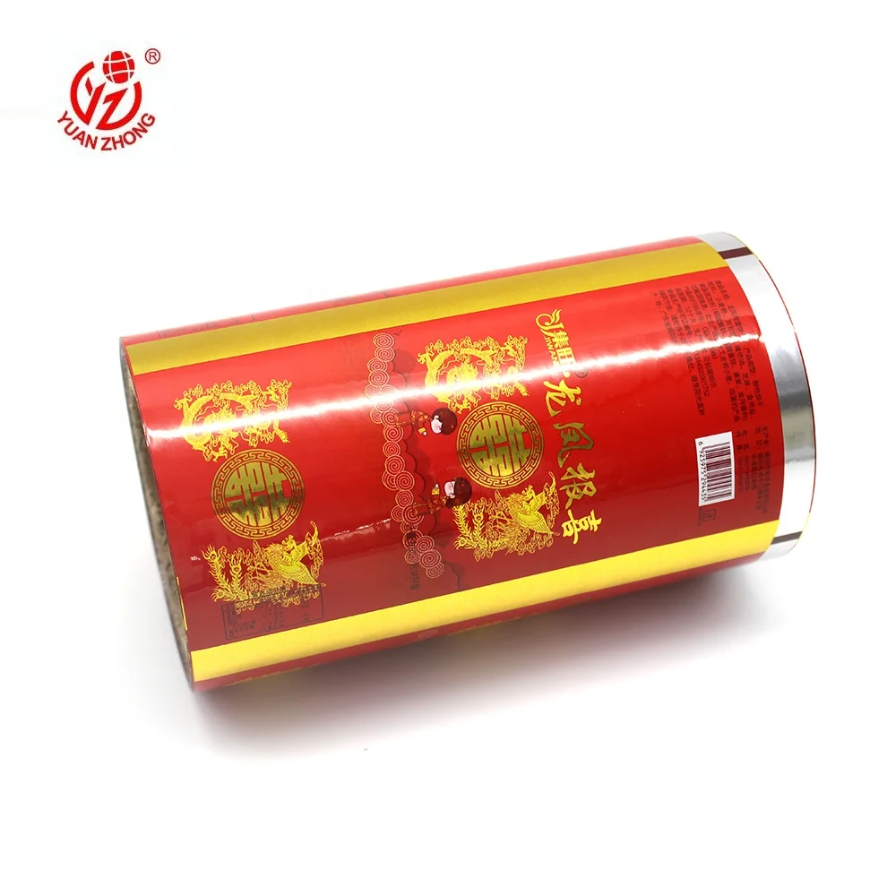 Мешочек в пакете, рулон пленки, пластиковая упаковка, алюминиевая фольга, металлизированная пленка, рулон пленки