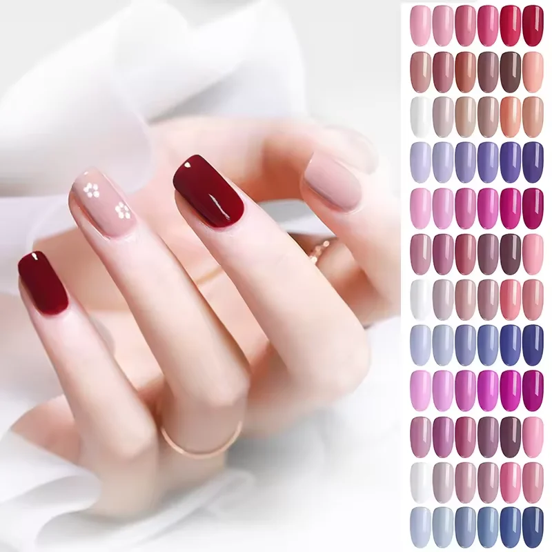 Multi-color available gel varnish lacquer glitter nail polish 300 colors easy soak off painting nail uv gel polish