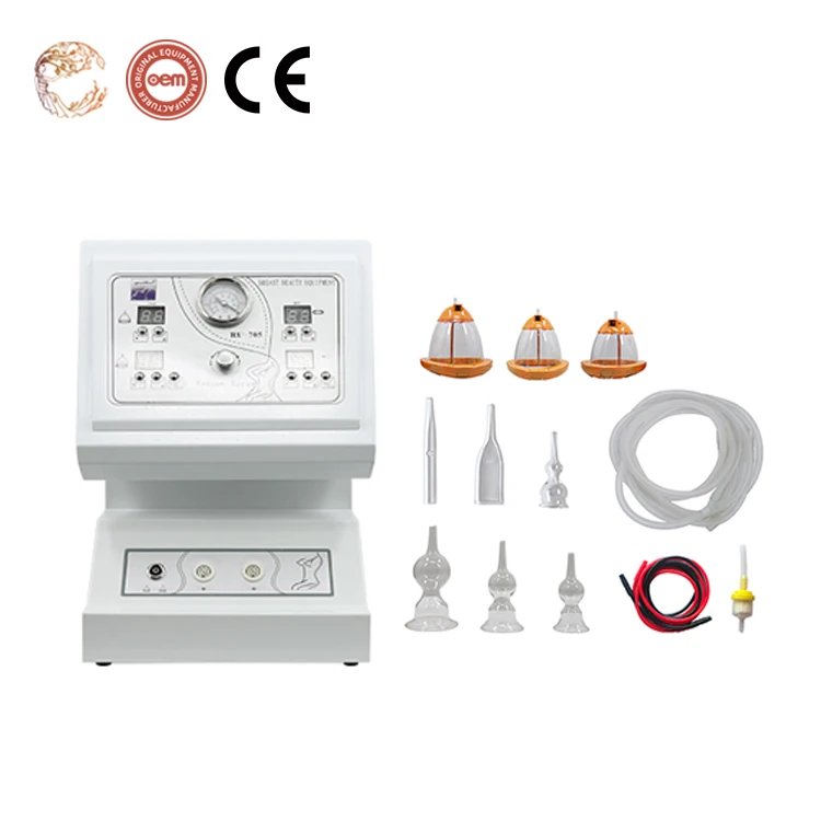 Вакуумный роликовый массажер для терапии лица и глаз, Электрический Вибрационный массажер для груди, многофункциональный массажер для тела