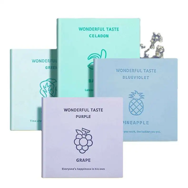 Cute Bulk Fruit Series Square Kids Children Diary Soft Cover Custom Printing Journal School Exercise Mini Notebook