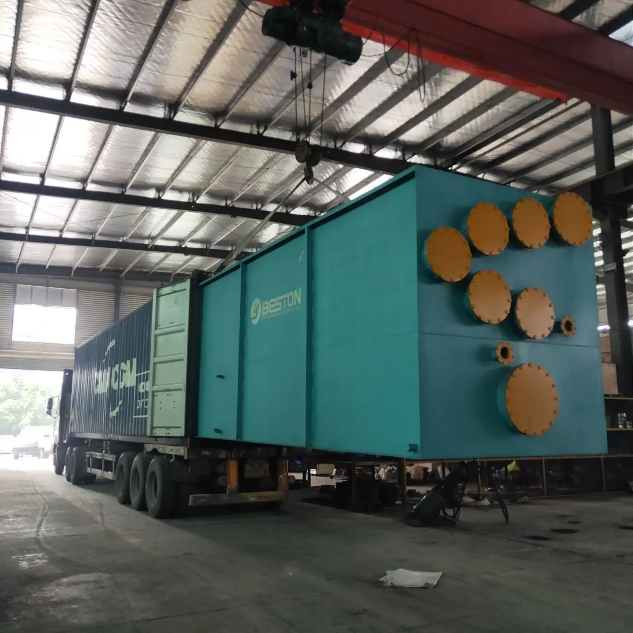 Beston Group BLL-30 Fully Continuous Waste Tyre Pyrolysis To Fuel Oil Plant With Automatic Tyre Shredder Machine