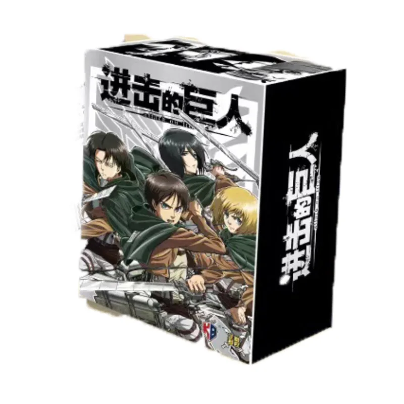 Google japanese Anime Box Eren Yeager коллекция TCG игра редкая карточная атака на титановые карты