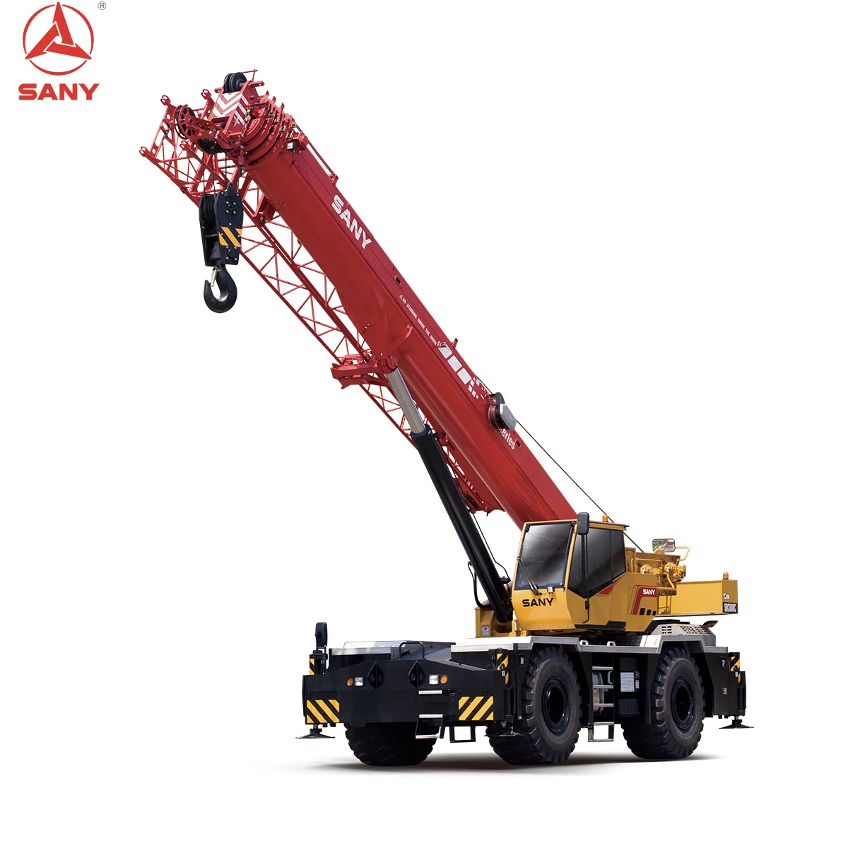 SRC600C SANY Rough-Terrain Crane 60T Lifting Capacity Two-axle off-roader chassis four-wheel driving four-steering modes