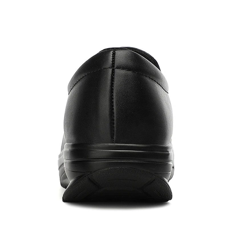 Customize Logo Breathable Slip on Rubber Hospital Work Nursing Shoes Platform Women Nursing Loafer Shoes