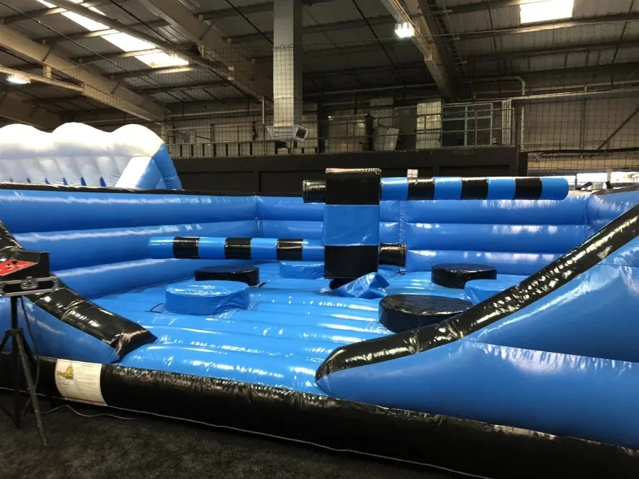 Mechanical Inflatable Sport Game Adult/Children Last Man Standing Wipeout Sweeper Games