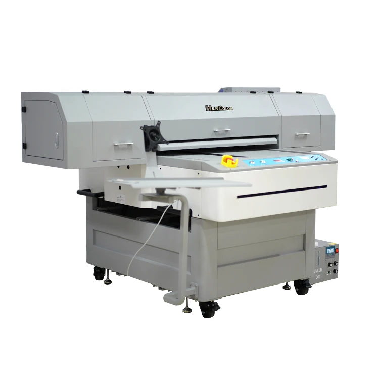 Hancolor UV9060 цифровой светодиодный Ультрафиолетовый планшетный УФ-принтер с 3 головками