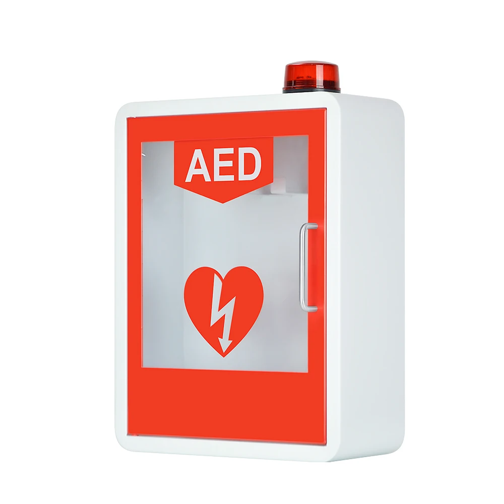 WAP M9P Stainless Steel AED Wall Mount Medical Cabinet