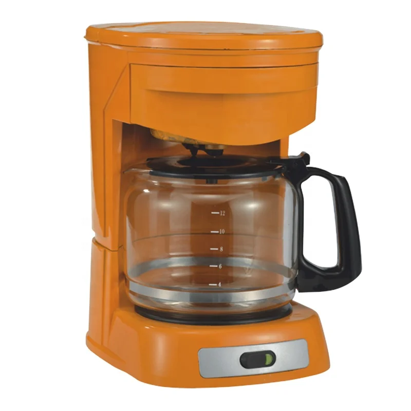 Personal Single-Serve Coffee Maker Brewer With Coffee Grounds Reusable Filter YD-1089