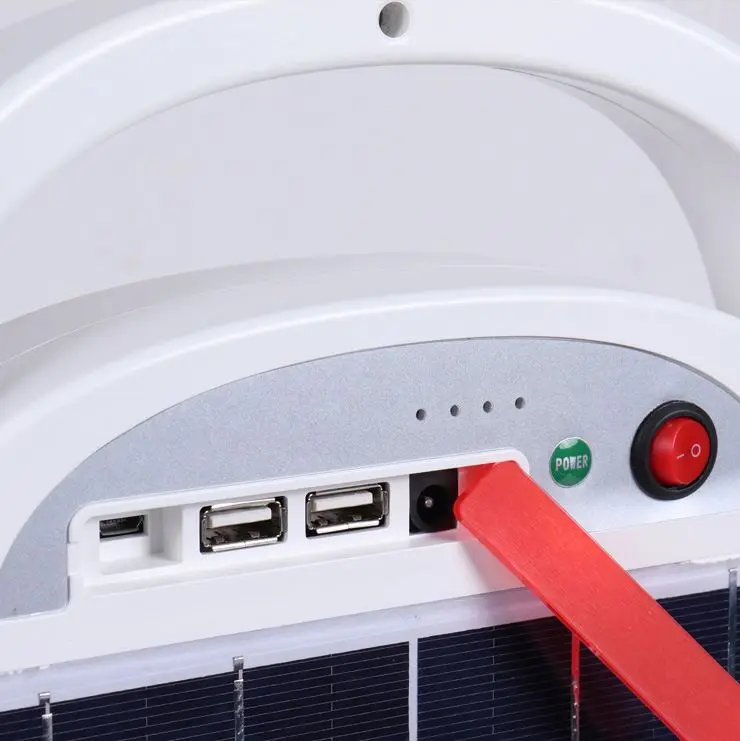 High Quality Portable Usb Charging Red Blue Flash Ip65 50w Music Outdoor 100 200 Watt Led Solar Flood Light