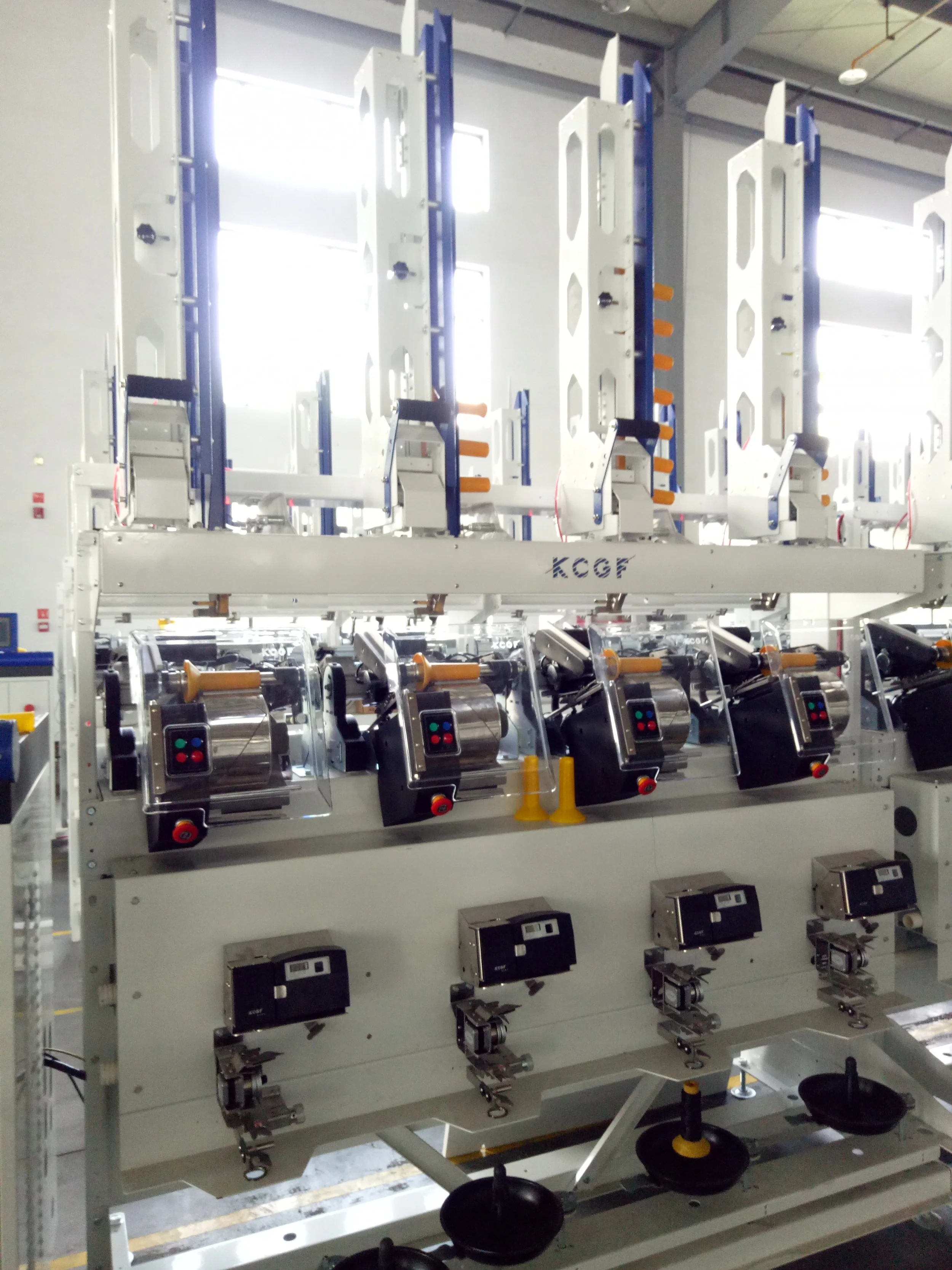 automatic bobbin winder machine KC522 filament winding machine motor winding machine price