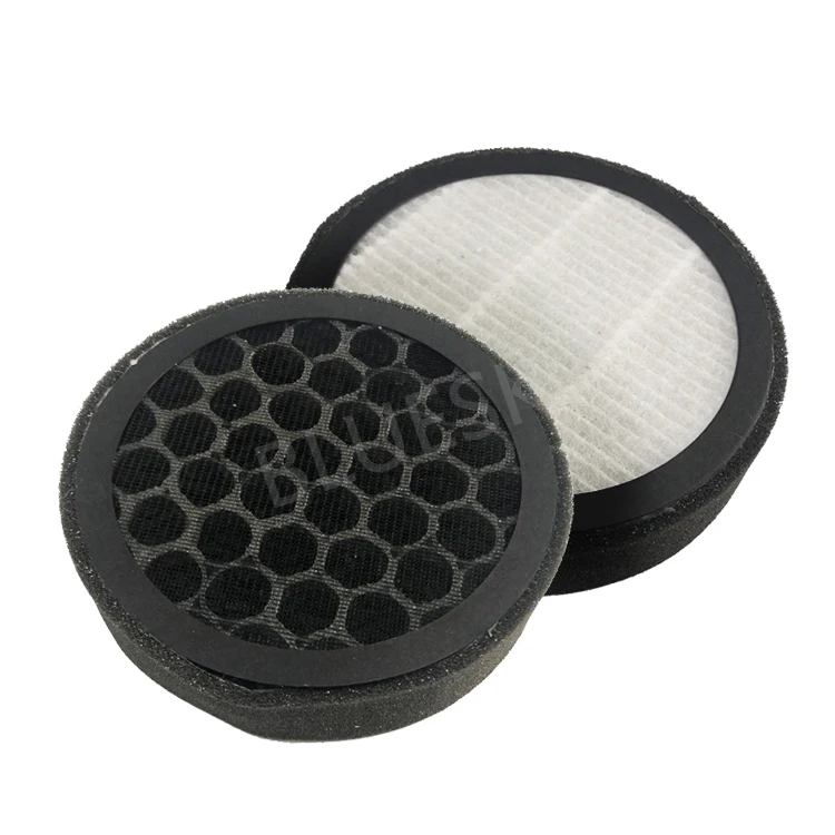 Индивидуальные круглые соты активированный уголь мини плиссированные HEPA фильтры Замена очиститель воздуха Запчасти для пылесоса