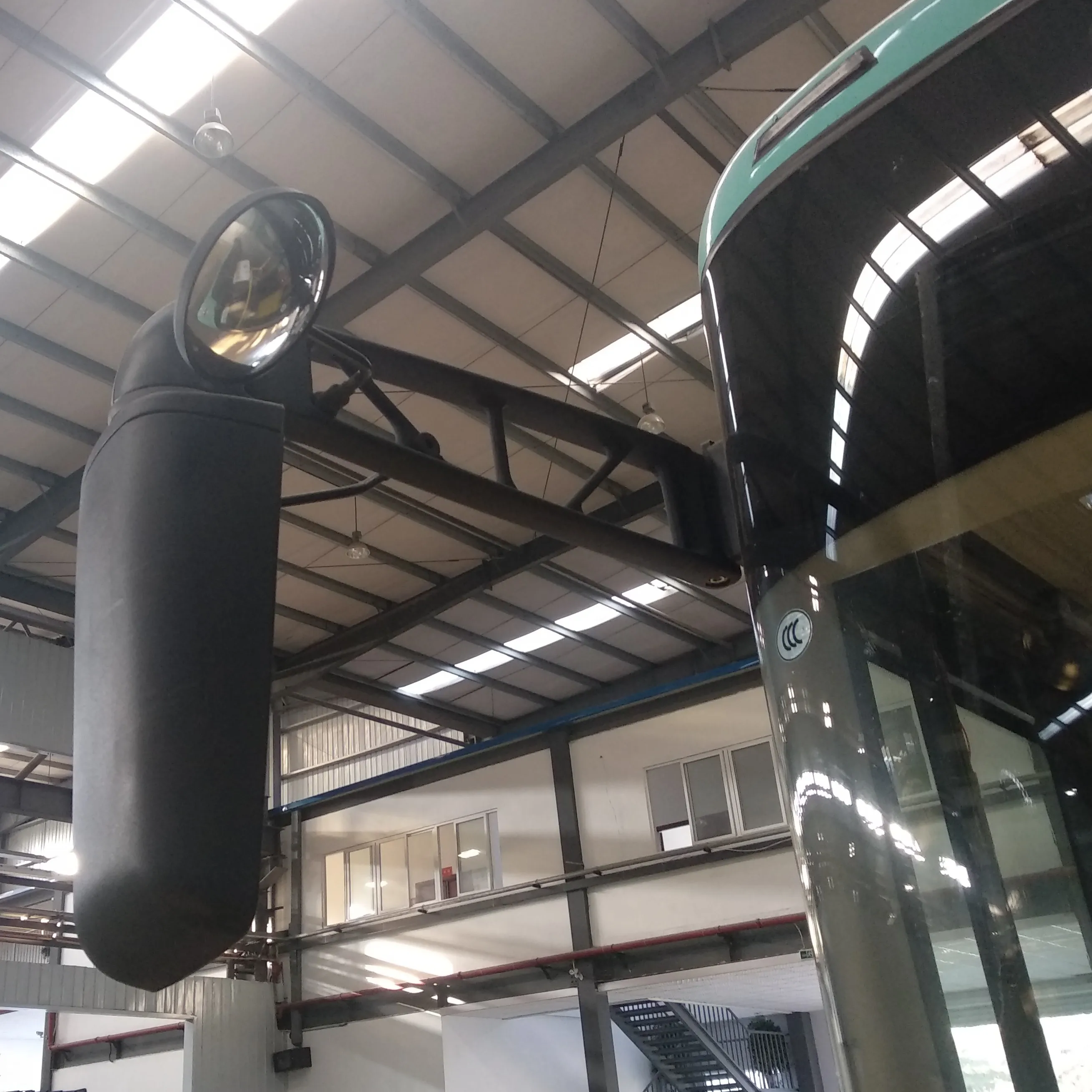 Factory Hot Sales Bus Parts Rearview Mirror For 8-12 Meters Bus All Black Kw19 For Yutong , Futon, Kinglong, Benz Bus LHD or RHD