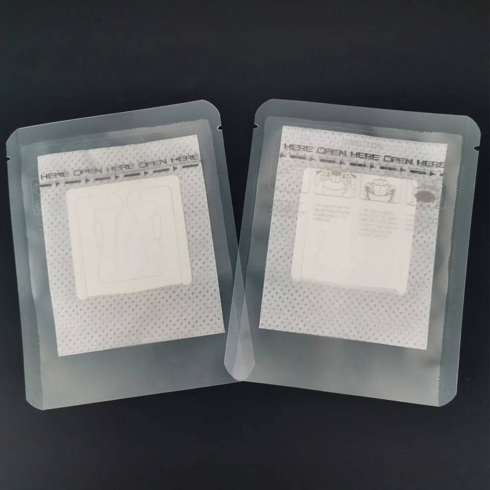 high quality disposable cup hanging ear drip sachet plastique coffee filter bag kraft foldable packaging box