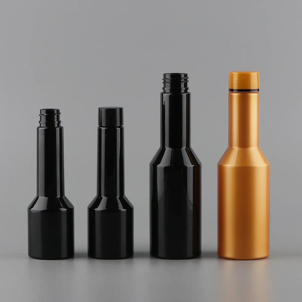 Empty 60ml 150ml 300ml 350ml Long Neck Pet Fuel Additive Bottle Oil Plastic Bottle