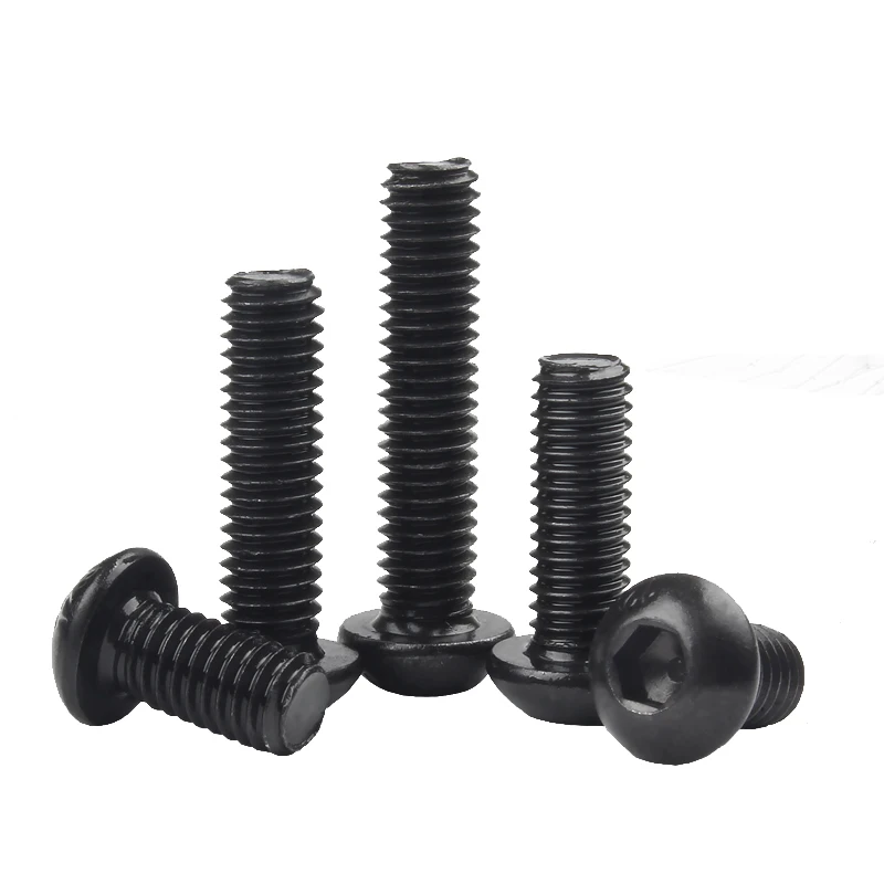 ISO 7380 Weatherproof Powder Coated Socket Button Screw Outdoor Durability Steel Stainless Steel Brass Aluminium M5 Thread Cap