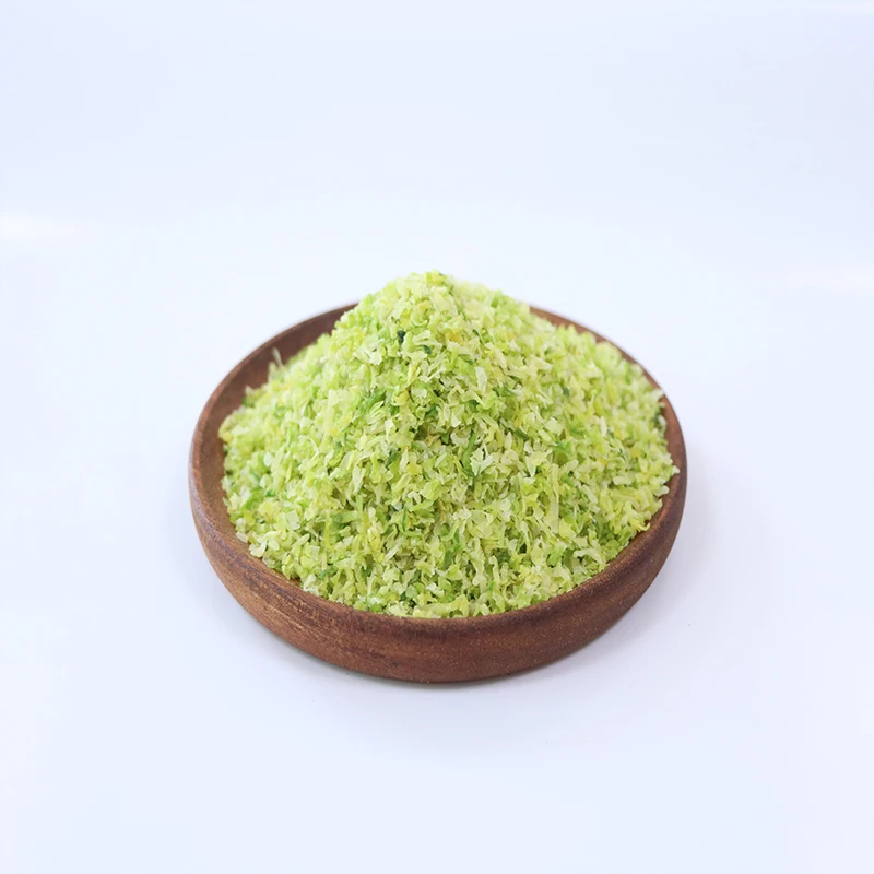 DRIED CABBAGE FLAKE 2X2MM GREEN COLOR HEALTH VEGETABLE COVIENT FOOD