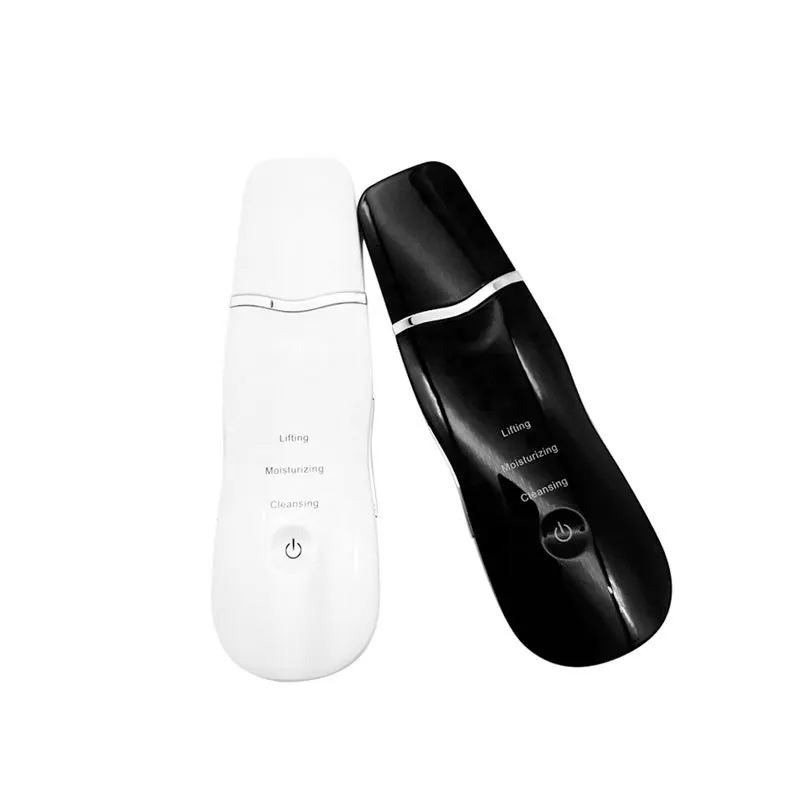 Factory price custom blackhead remover stainless steel tool kit beauenty ultrasonic skin scrubber face spatula skin pore cleaner