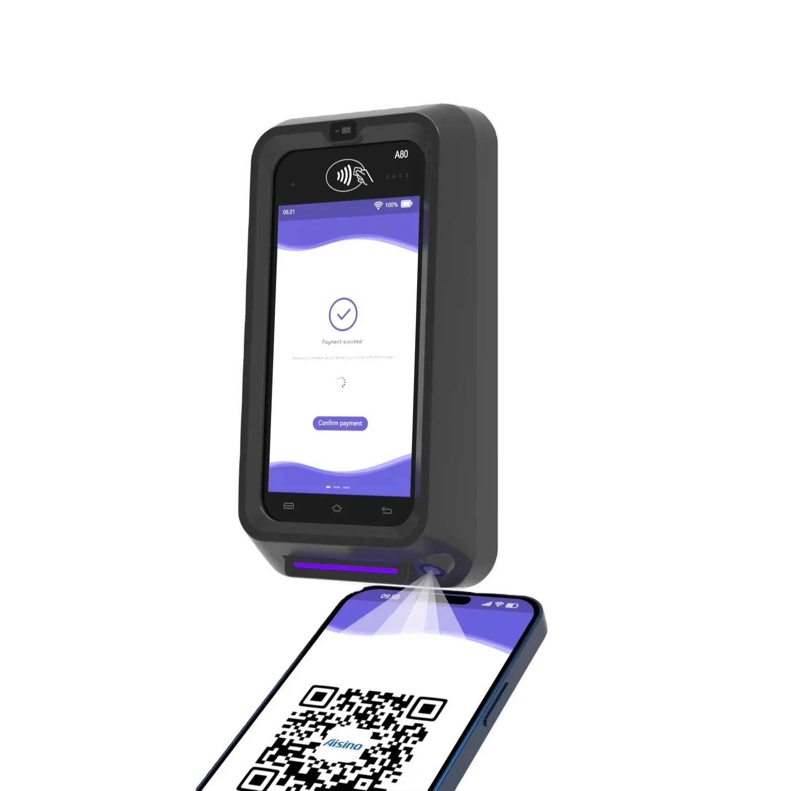 Qr Code Android 10 Unattended Vending Self Service Payment Terminal for Entertainment Self-Serve Carwash