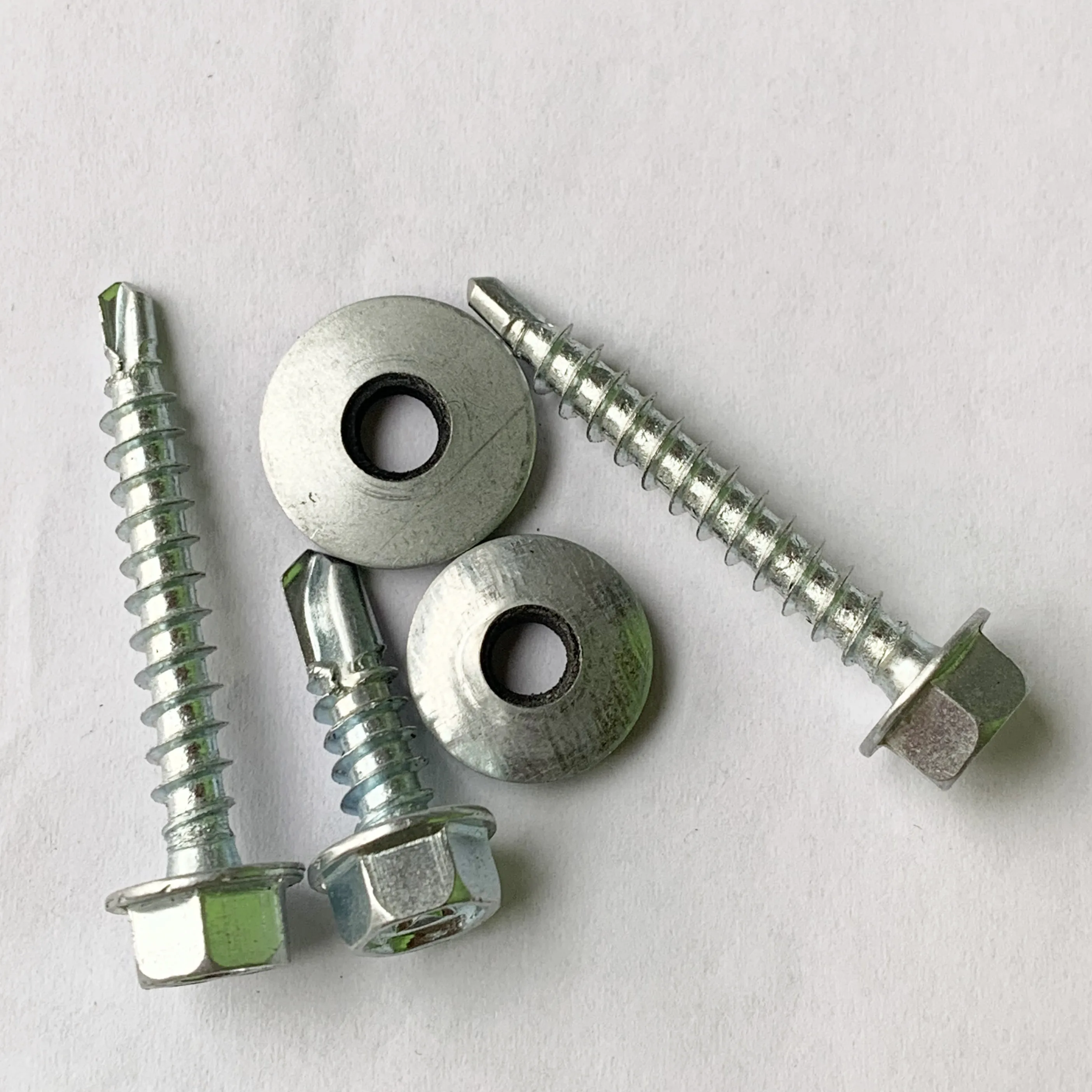 
Factory Hex Head Self Drilling Screw/Roofing Screw with EPDM Washer 