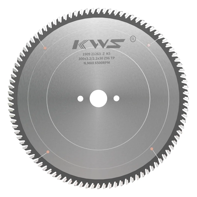 Carbide Circular Blade With Teeth Grounded Tungsten Carbide Saw Blades For Metalworking