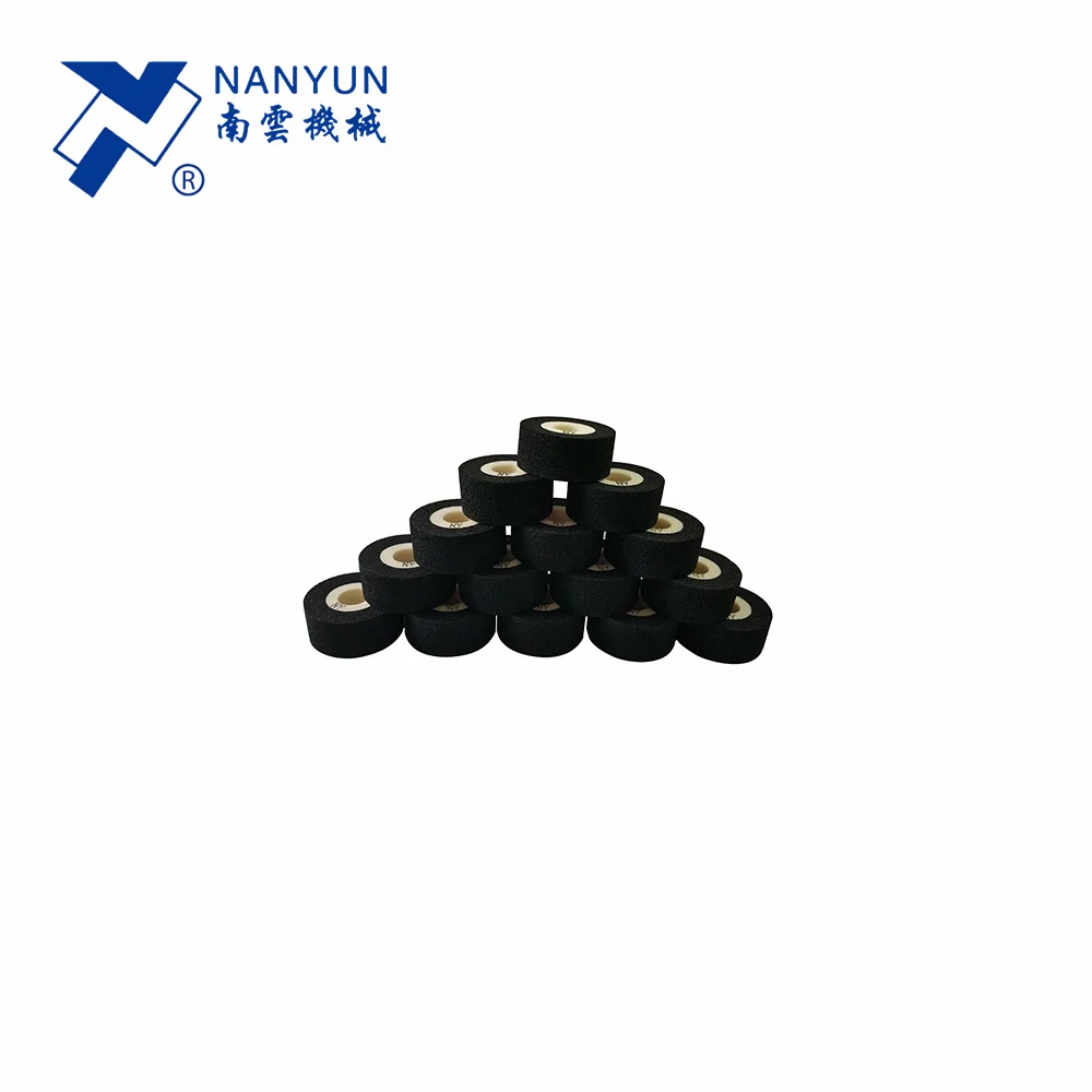 Factory Sale Black High Temperature Solid Roller 36mm*32mm Quick Dry Hot Melt Ink Roll For Expiry Date Coder