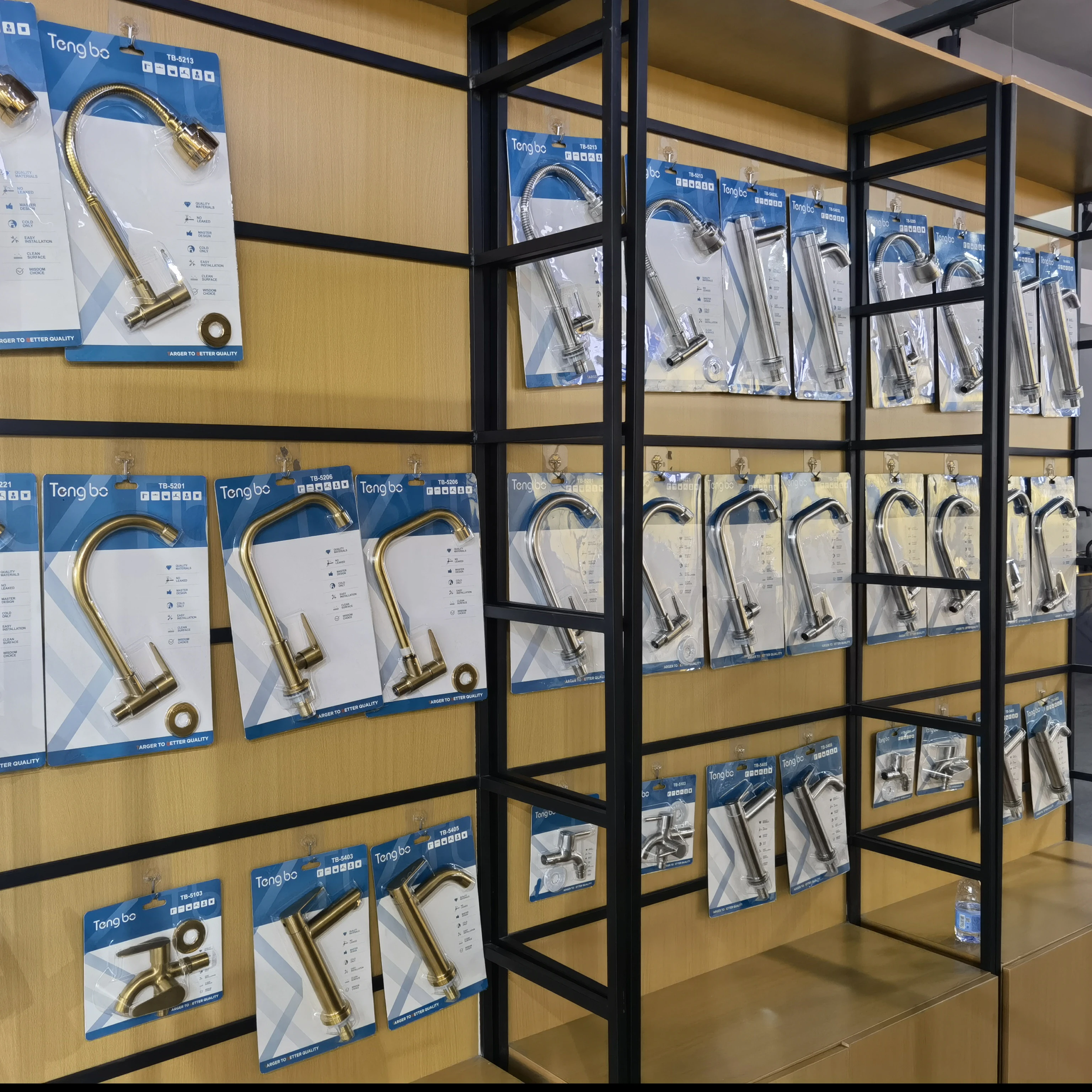 TB-S1804 Tengbo high quality Kitchen Sinks wall mounted stainless steel 304 cold water faucet tap