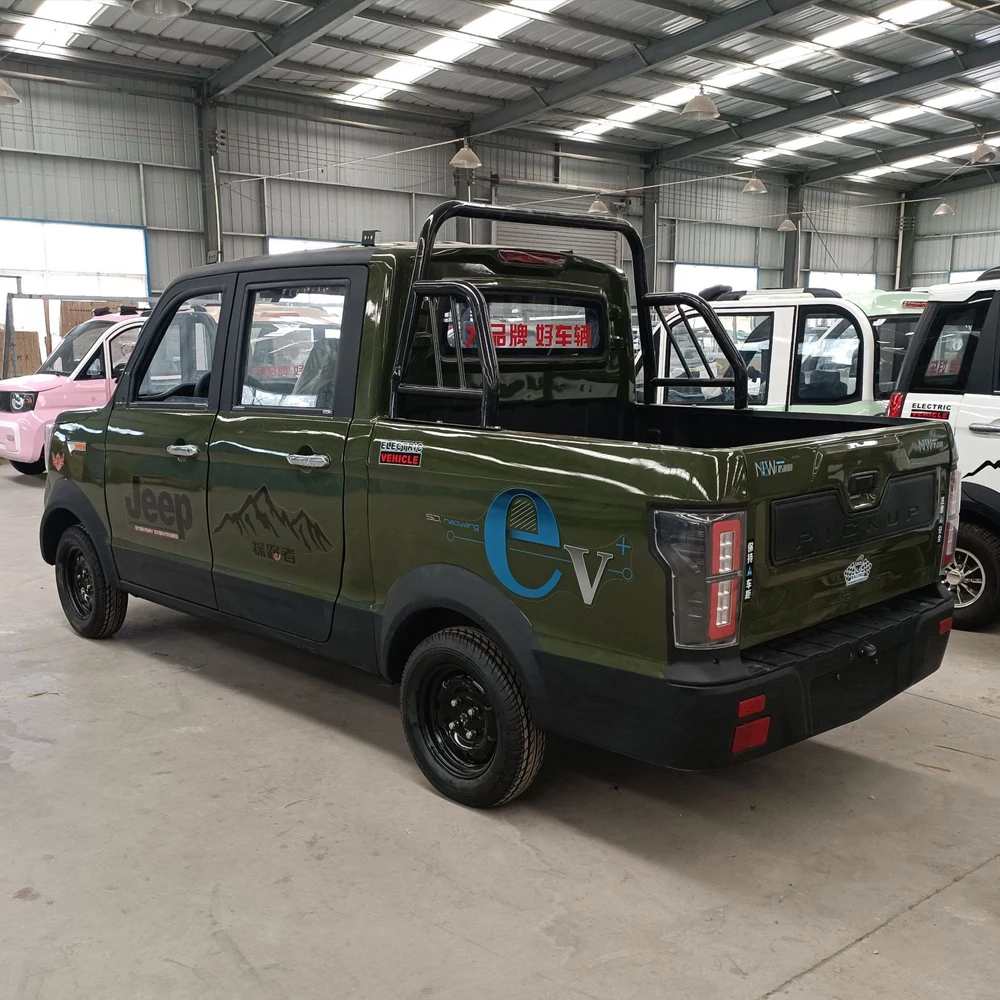 2022 hot sale 64v new energy electric pickup truck hybrid car truck fast chinese cheap electric car new cars  electric family
