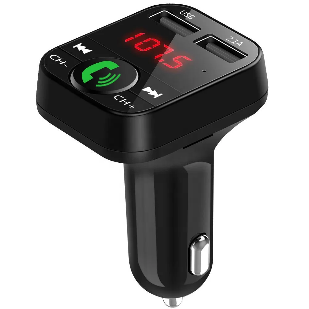 Newest USB Car Charger FM Transmitter BT 5.0 Adapter Wireless Handsfree Audio Receiver MP3 Player Auto Accessories