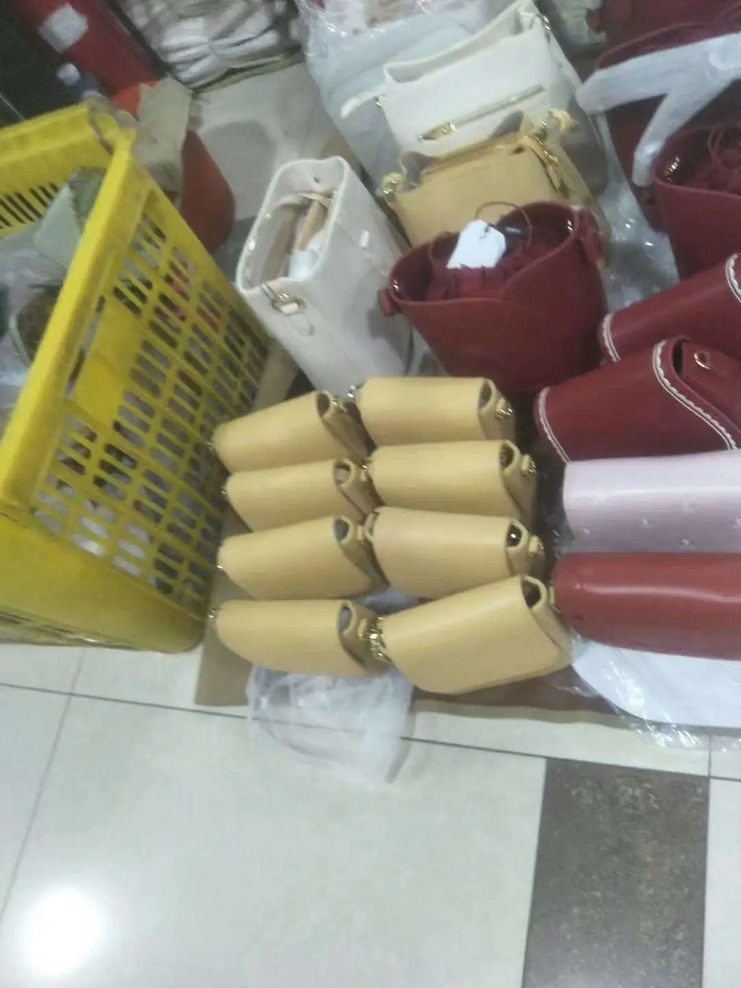 High quality selected vip used bags used bags in bale stock bags