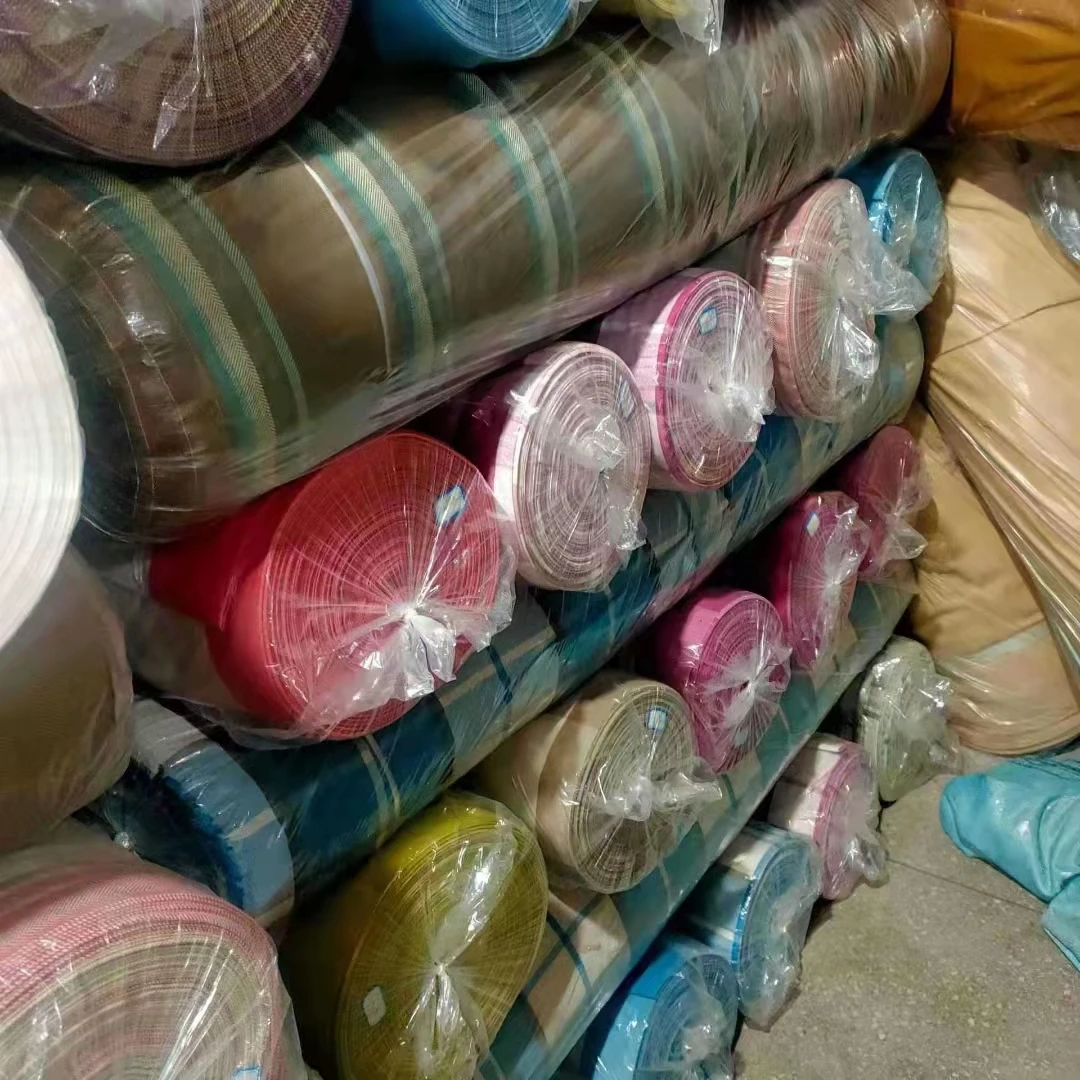 Hot Sale Jacquard High Quality Stain Repellent Stock Linen Home Textile Curtain Window Fabric