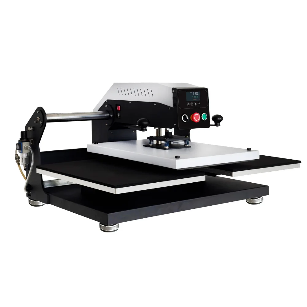 16x20 large platen Heat Press Machine pneumatic dual station Heat Press Machine for Heat sublimation
