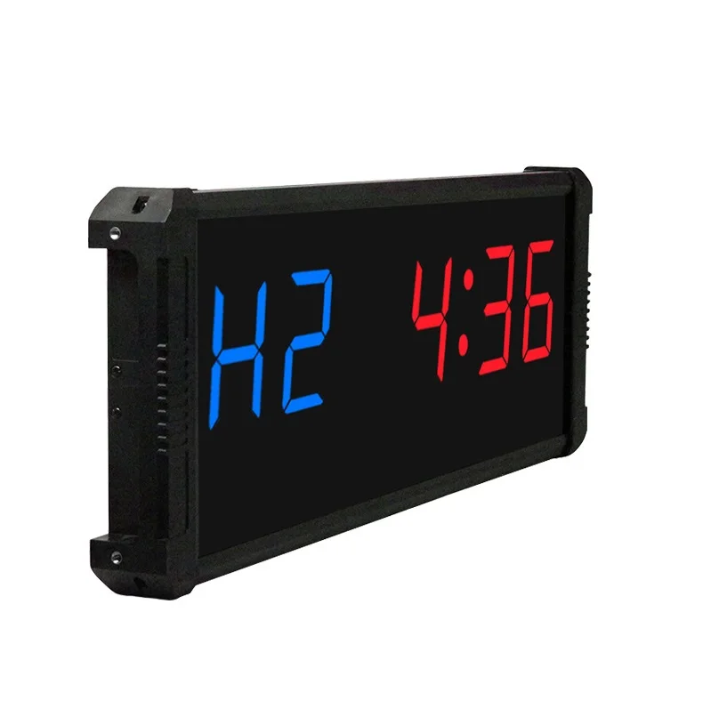 CUSTOM LOGO LED Gym Fitness Boxing Countup Countdown Timer Multifunctional Interval Training Sports Digital Clock Stopwatch