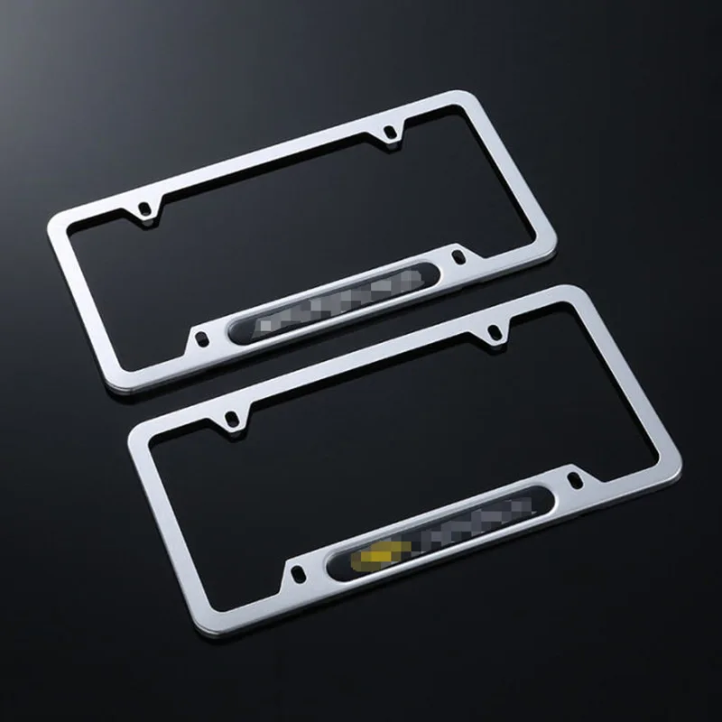 Wholesale Personalized Blank Kader voor platenUSA Custom License Plate Frame For BMW AMG Lexus ect