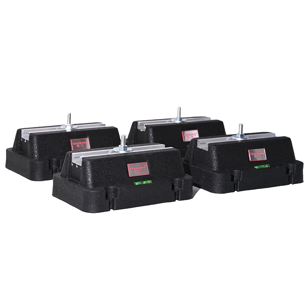 Rubber Bigfoot Anti-Vibration Pad Easy Installation Manual Power Fix-It Foot Air Conditioning Rubber Base Air Conditioner Parts