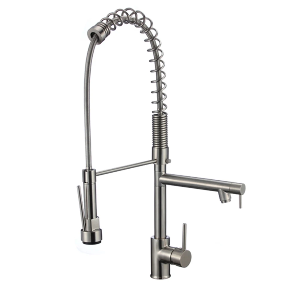 Brass Kitchen Sink Faucet/Mixer (82H03-BN)