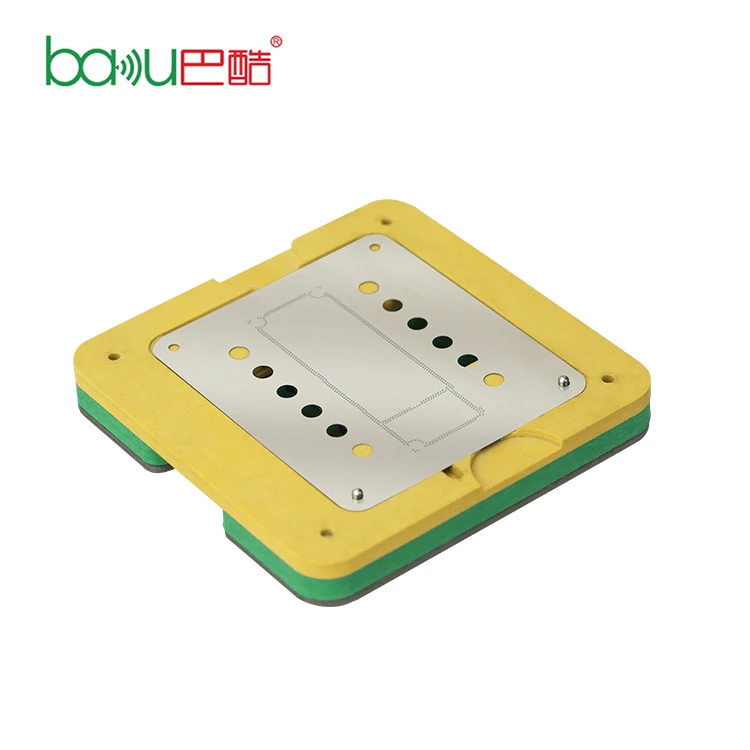 BAKU Middle layer reballing stencil holder A11 bga solder ball paste machine plate universal rework station tool