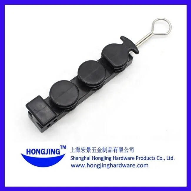 Fiber Optic Drop Wire Tension Clamp Optical Cable Clamp Plastic Drop Cable Clamp