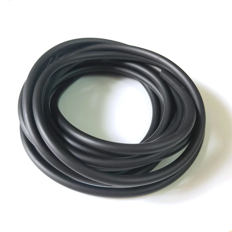 Different Thickness Nbr Fkm Rubber O Ring Cord Strip Seal Epdm Silicone Rubber Cord Solid Round Square Rubber O Ring Cord